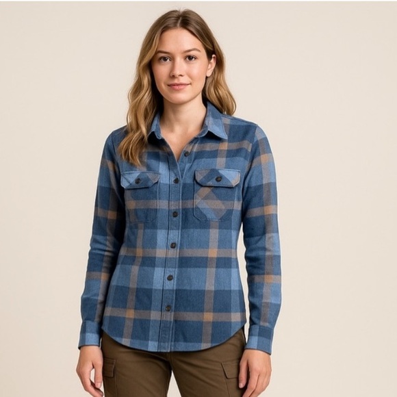 Patagonia Tops - Patagonia Long-Sleeved Organic Cotton Midweight Fjord Flannel Shirt